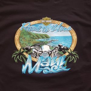 Harley Davidson Maui Hawaii Mens T Shirt XXL 2XL